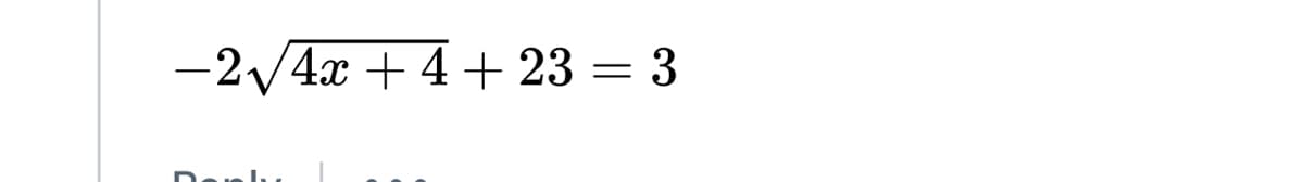 -2/4x +4+ 23 = 3
