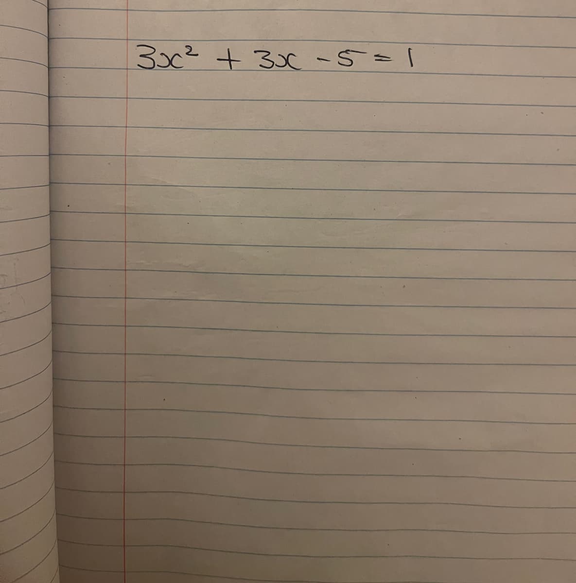 3c2 + 33c-5=1
