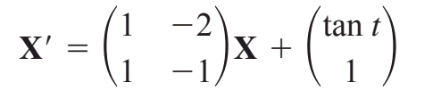 -2
X +
-1/
tan t
|
X' =
