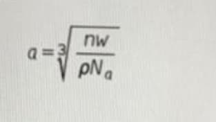 nw
a = 3
pN a
