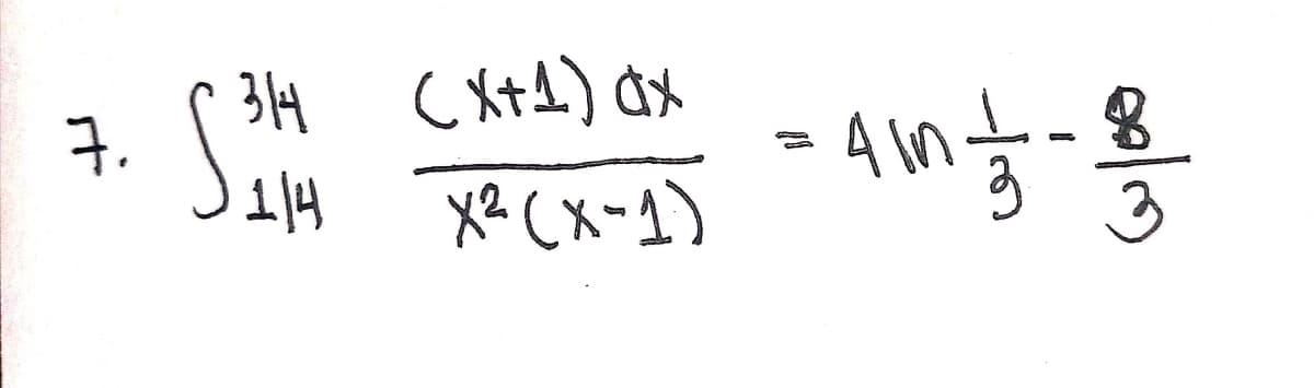 - Anf
314 Cxtd) ax
114
X? (x-1)
st.
