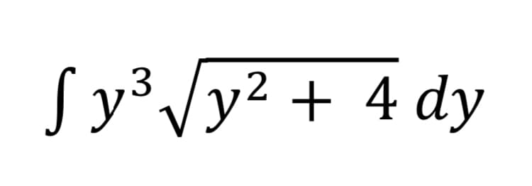 Sy³Vy² + 4 dy
3
2
