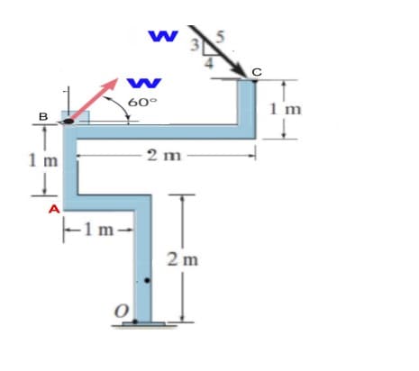 w
w
60°
1 m
B
1 m
2 m
A
F1m-
2 m
