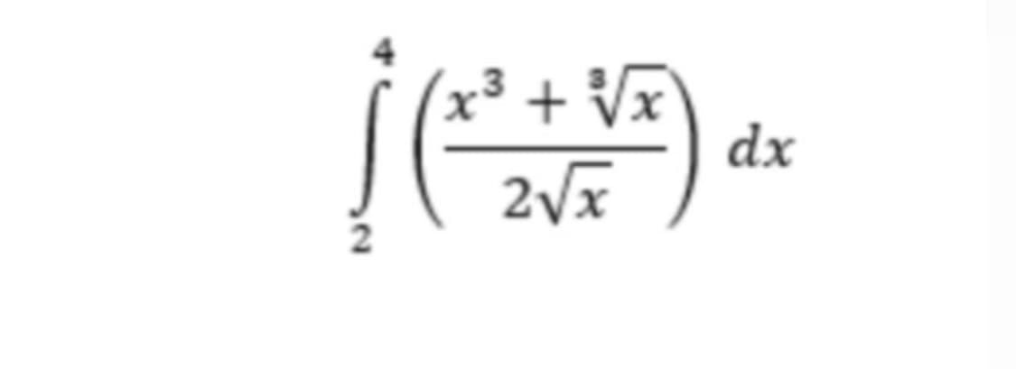 x³ ³√x
1 (2²+47) de
dx
2√x