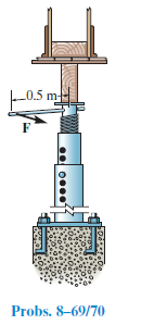 0.5 m-
Probs. 8–69/70
