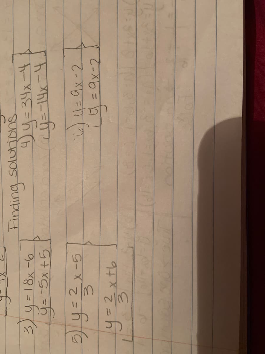 3)4=18x -6
4)4=34x-4
%3D
2.
6)4=9x-2
ū =9x-2
3.
3.
