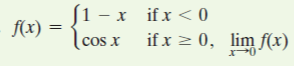 [1 – x ifx < 0
f(x)
Cs X
if x 2 0, lim f(x)
