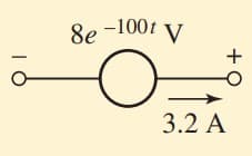 8e -100t V
3.2 A
