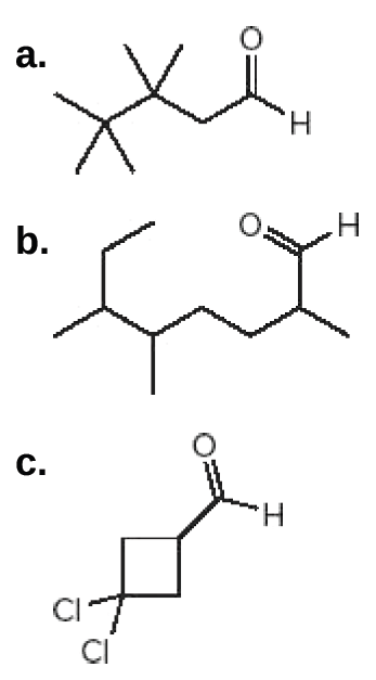 a.
H,
b.
C.
