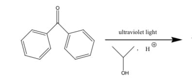 ultraviolet light
OH
H