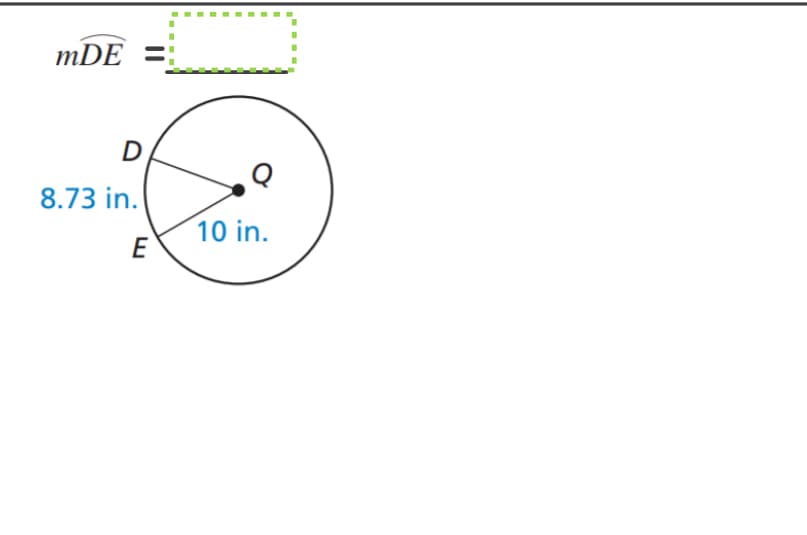 mDE
8.73 in.
10 in.
E
