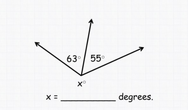 63° 55°
degrees.
