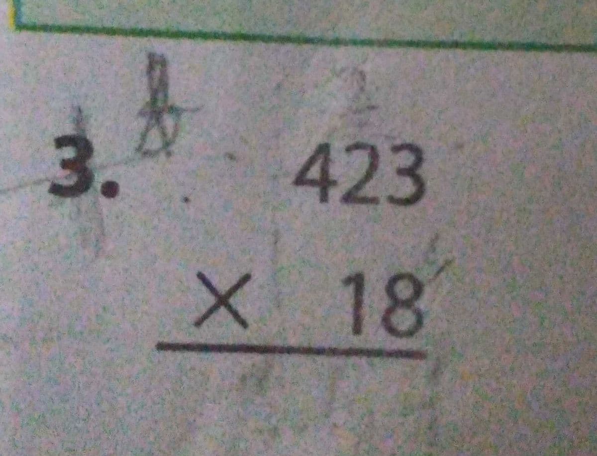 3.
423
X 18
