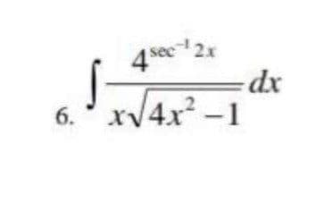 4sec2x
xp=
6. 'xV4x? -1
