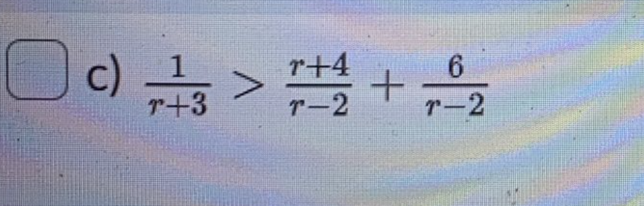 c)
r+3
r+4
6.
r-2
r-2
