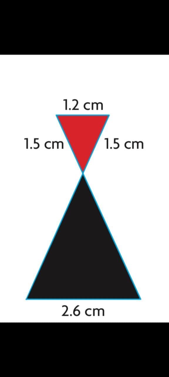 1.2 cm
1.5 cm
1.5 cm
2.6 cm
