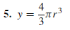 4
5. y =
.3
%3D
