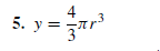 5. У
-л.
5. y =
.3
