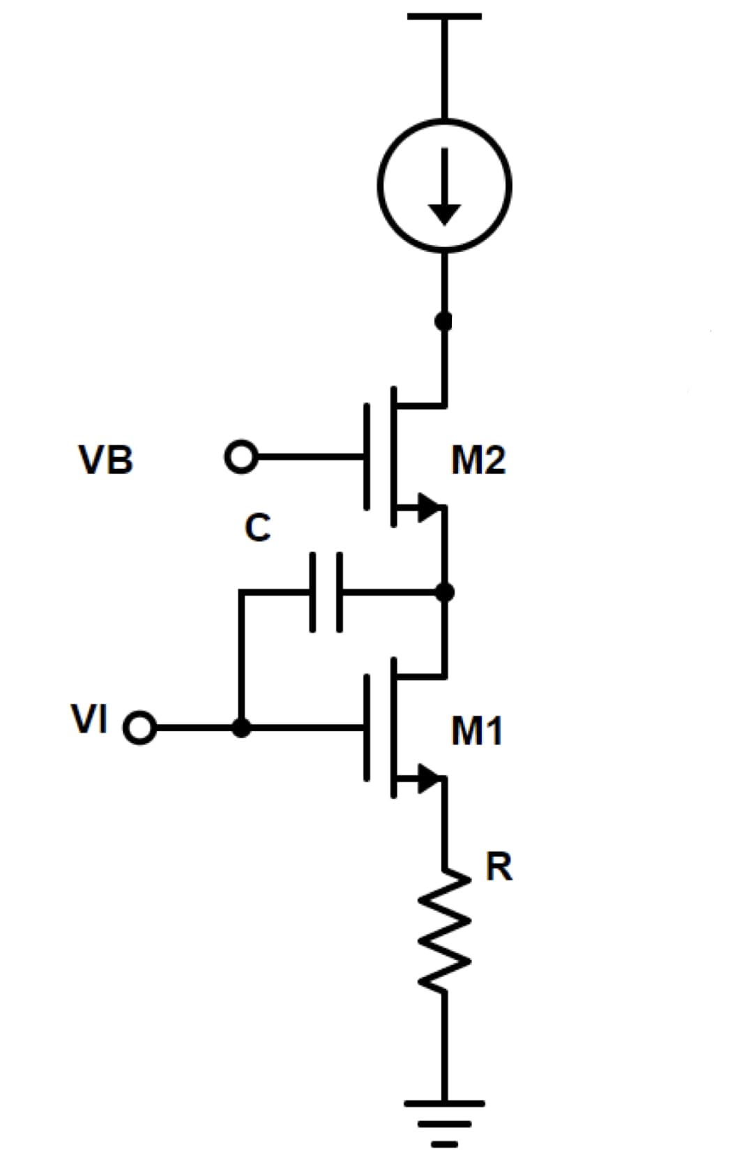 VB
VI O
둥글
C
ㅏ
M2
M1
R