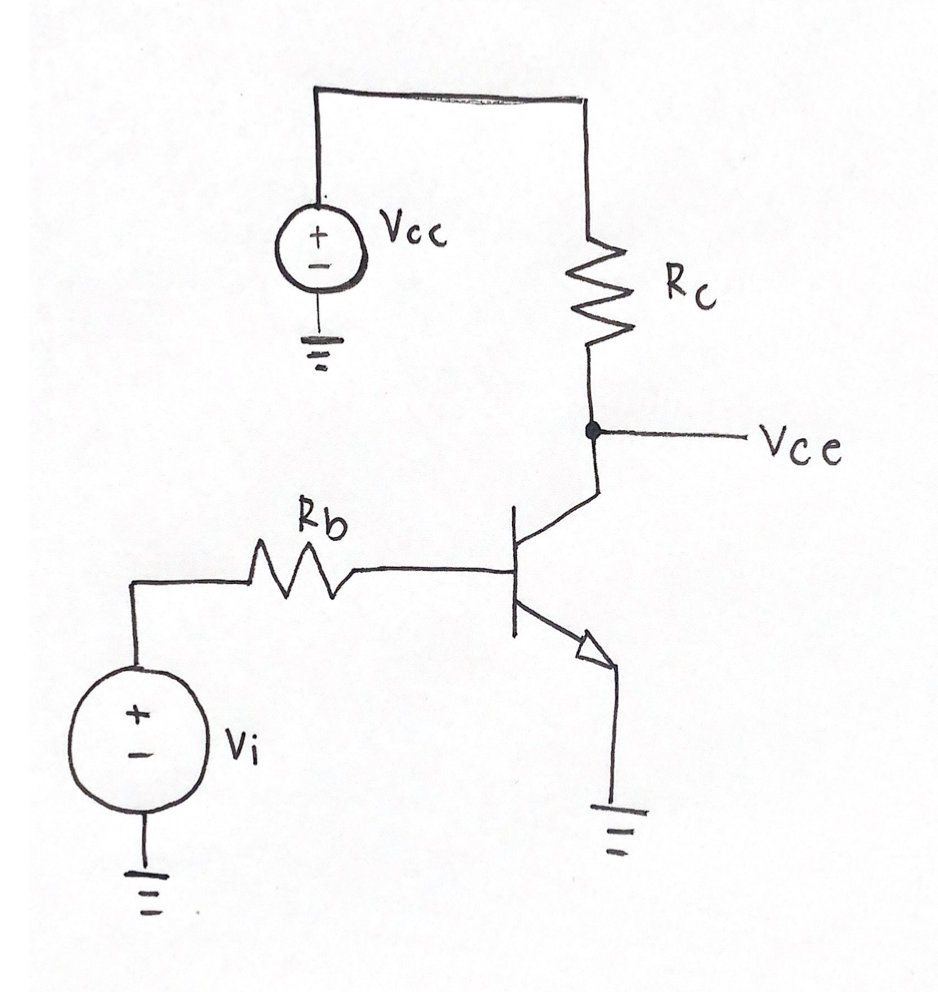 Vcc
RC
Vce
Rb
Vi
%3D
