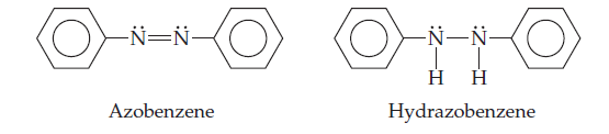 -Ñ=Ñ-
N-N-
H H
Azobenzene
Hydrazobenzene
