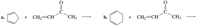 + CH2=CH
`CH3
b.
+ CH2=CH
CH3
a.
