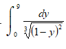 dy
(1– y)*
