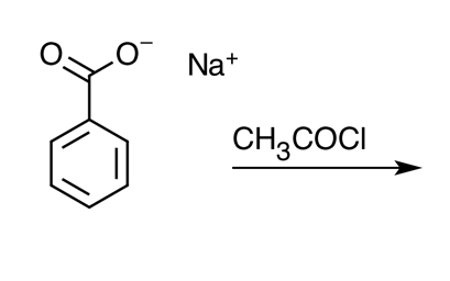 Na+
CH3COCI
