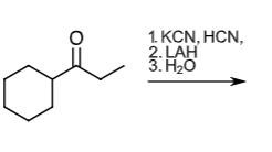 1. KCN, HCN,
2. LAH
3. H20
