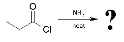 NH3
heat
CI
