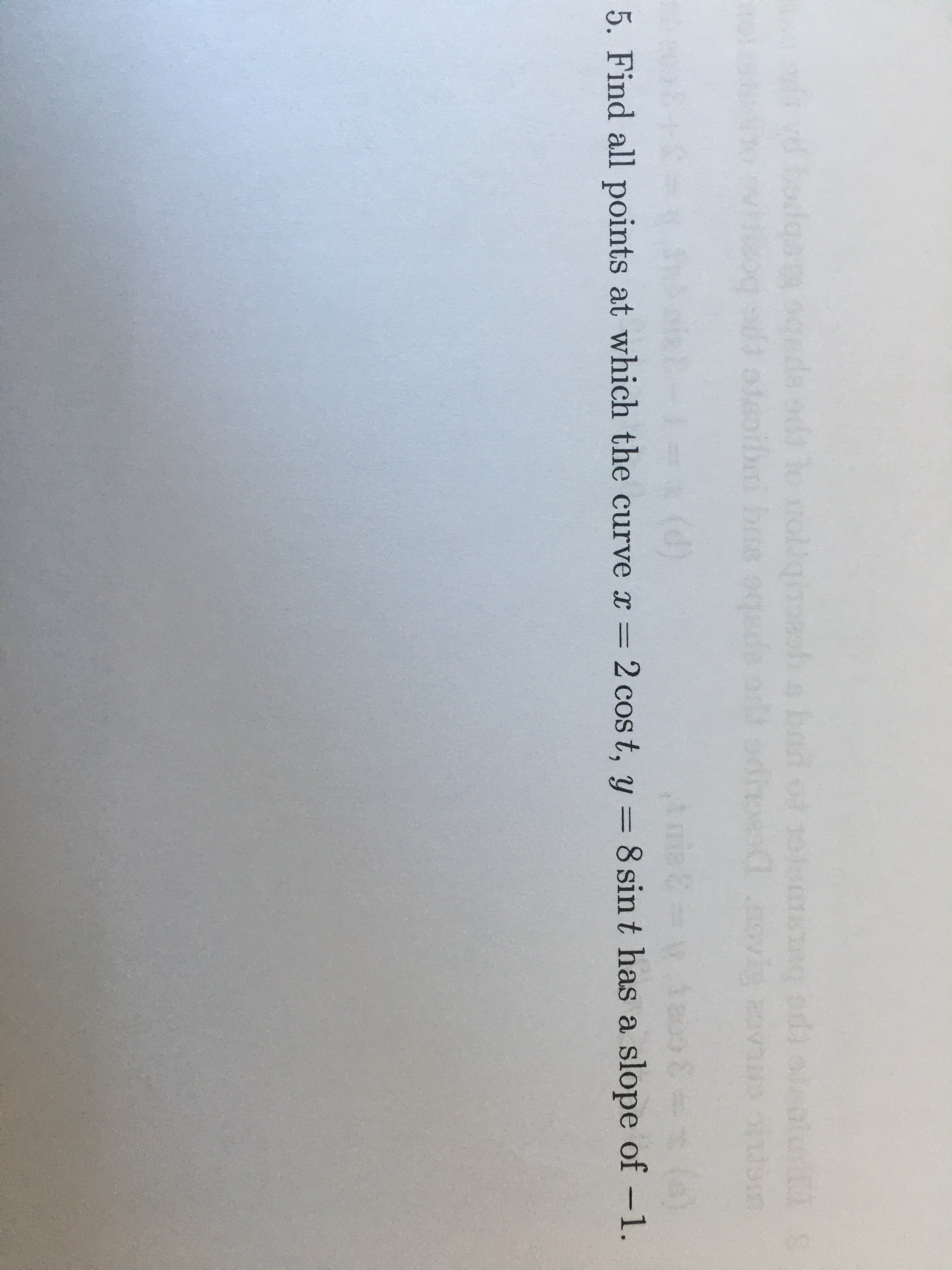 5. Find all points at whi
