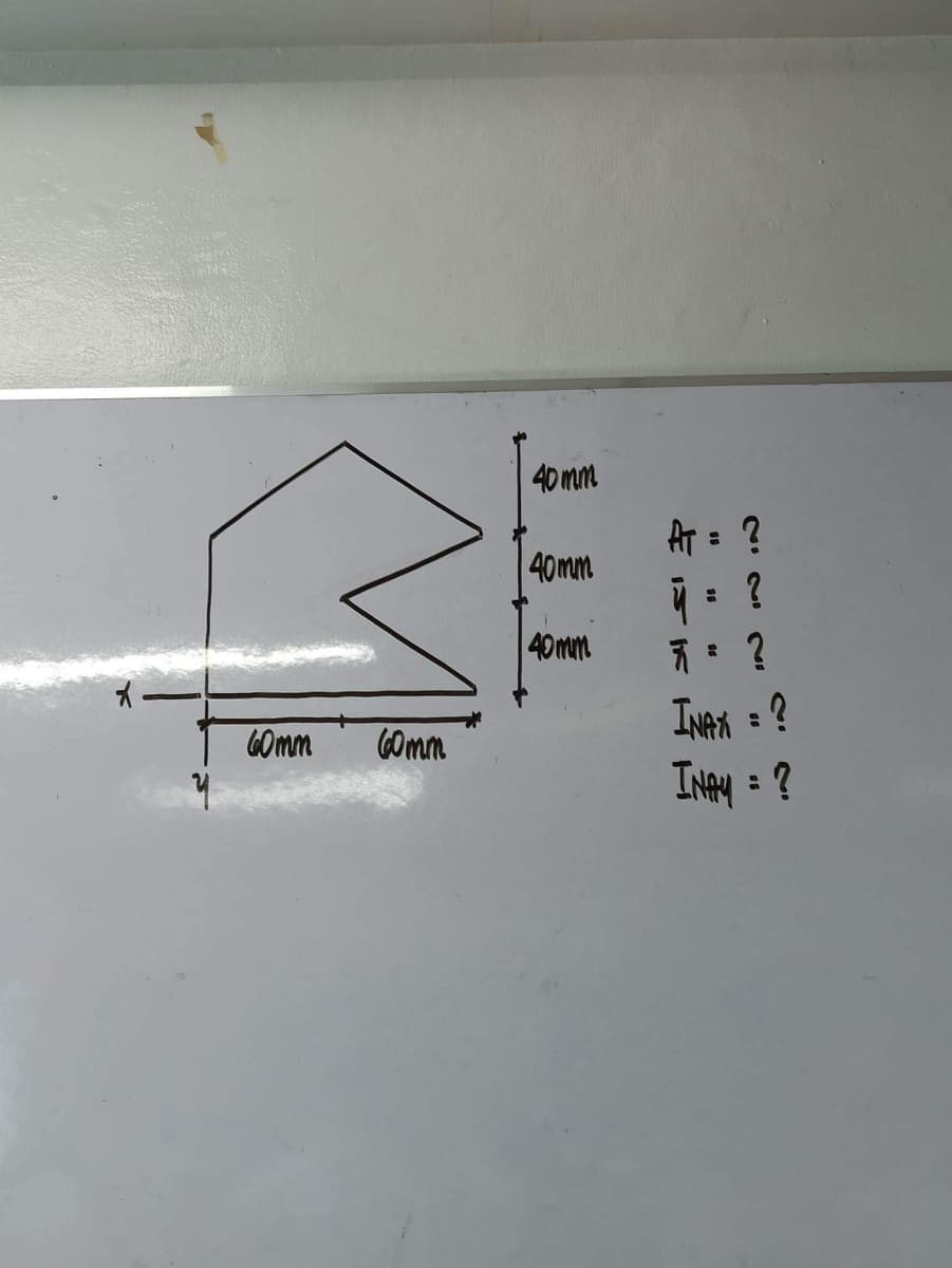 X
60mm
60mm
40mm
40mm
40mm
AT = ?
y =
?
7 = ?
Inax ?
:
INAY = ?