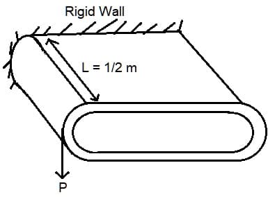 Rigid Wall
L = 1/2 m
