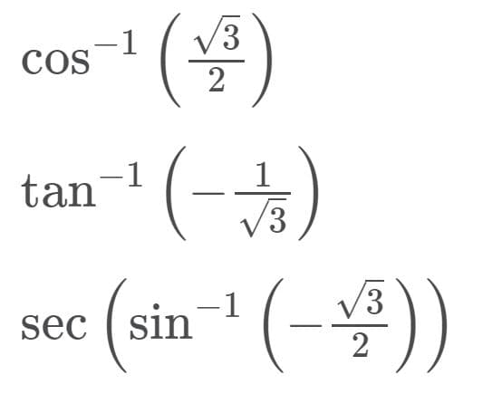 (우)
V3
-1
COOS
2
tan-1 (-)
V3
sec (sin (-))
V3
2
