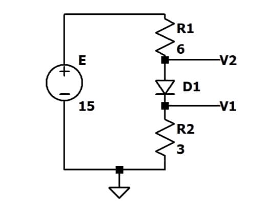 +
E
15
R1
6
D1
R2
3
-V2
-V1