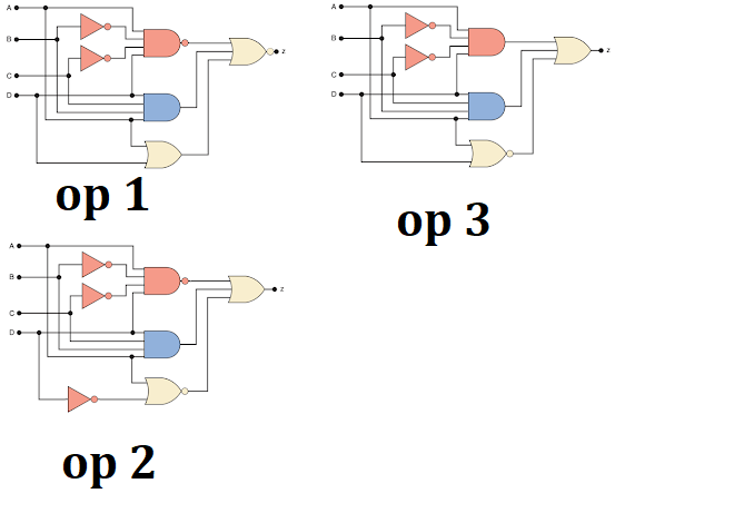 В.
op 1
ор 2
B
с.
D
op 3