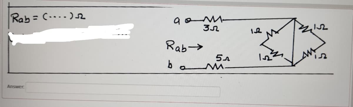 Rab= C..)
Rab->
b.
Answer.
