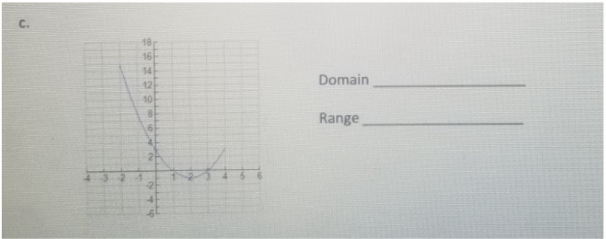 C.
18
16
14
12
Domain
10
Range
548
