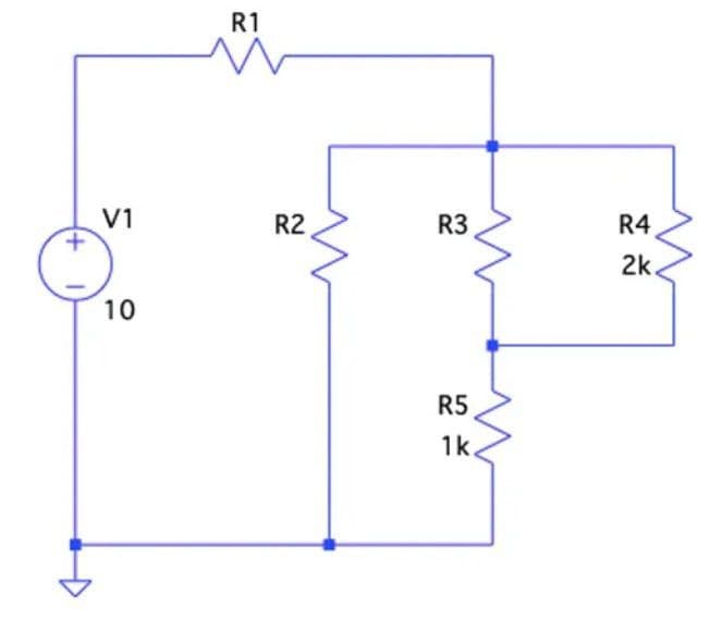 +
|
V1
10
R1
R2
R3
R5
1k.
R4
2k.