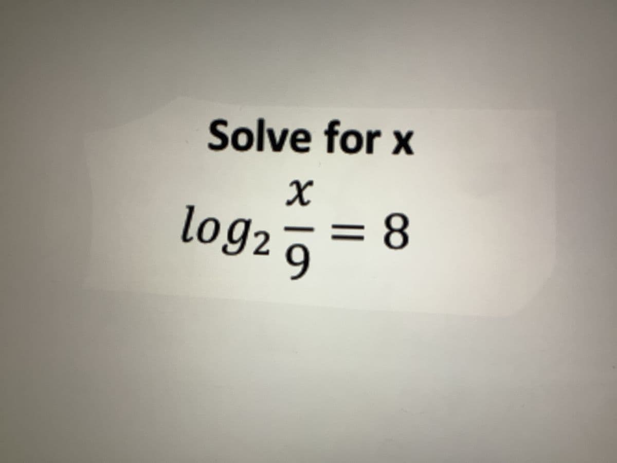 Solve for x
10929
= 8
४/०