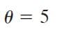 0 = 5
