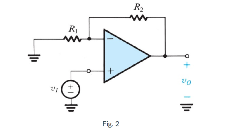 VI
R₁
+1
+
Fig. 2
R₂
VO