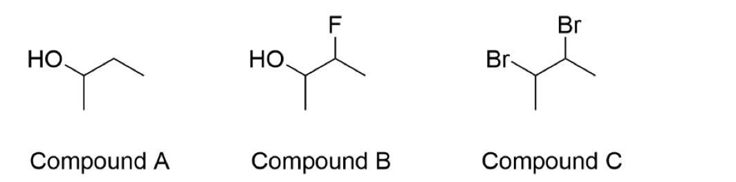 НО.
Compound A
но.
Compound B
Br
Br
Compound C