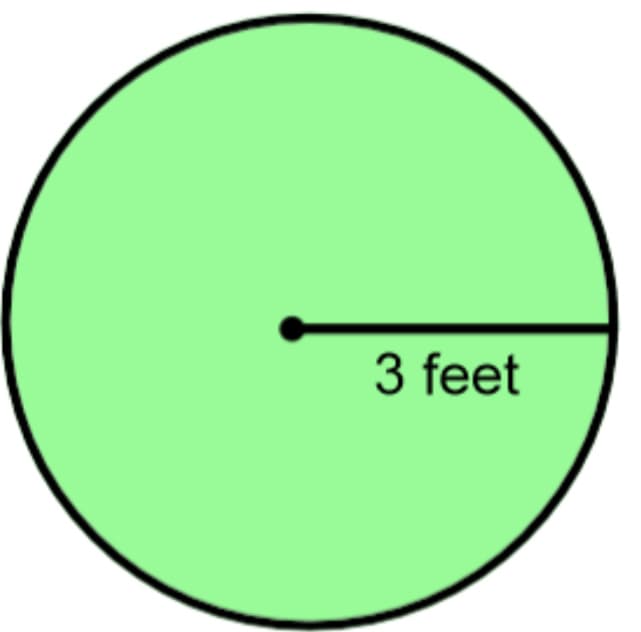 3 feet
