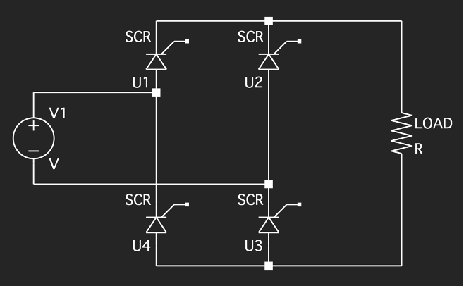 SCR
SCR
U1
U2
V1
LOAD
V
SCR
SCR
U4
U3
