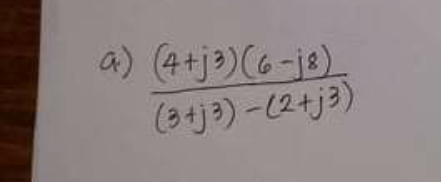 a) (4+ja)(6-je)
(3切)-(2ガ3)
