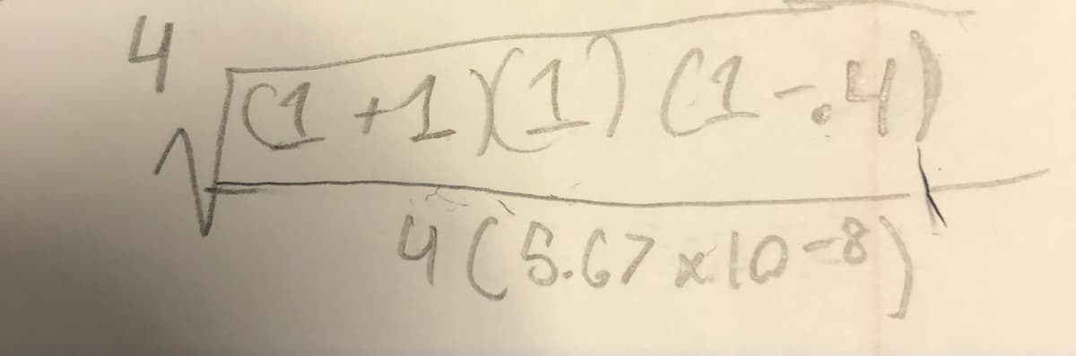 4
a+1(1)(2-4)
4C5.67x10-8
