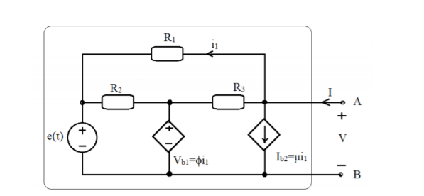 RỊ
R2
R3
e(t)
V
B
