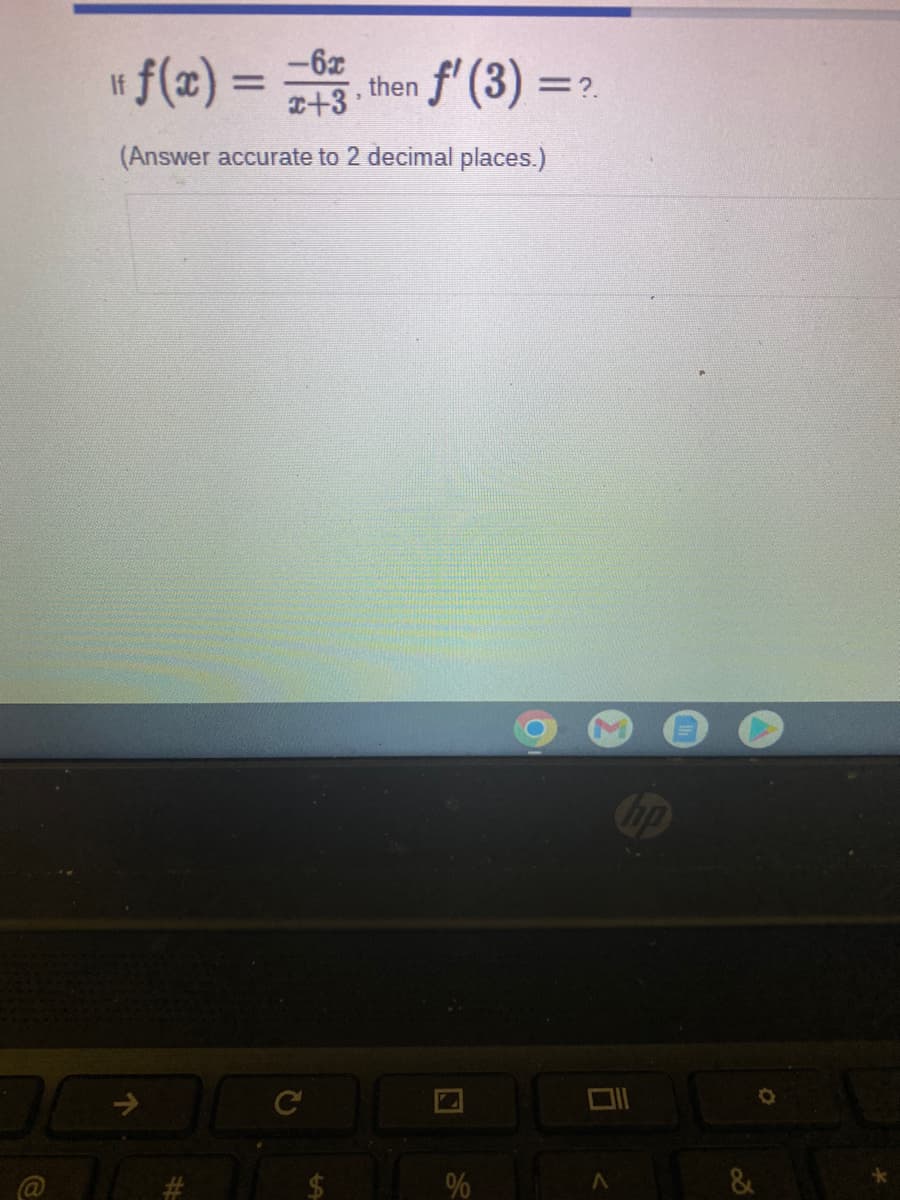 f(2) = then ?.
f'(3) =
%3D
(Answer accurate to 2 decimal places.)
bp
96
