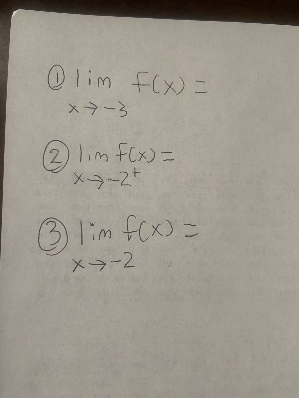 @lim F(x) =
7-3
t
2) lim F(x) =
X-4-2+
(3) lim f(x) =
X-2